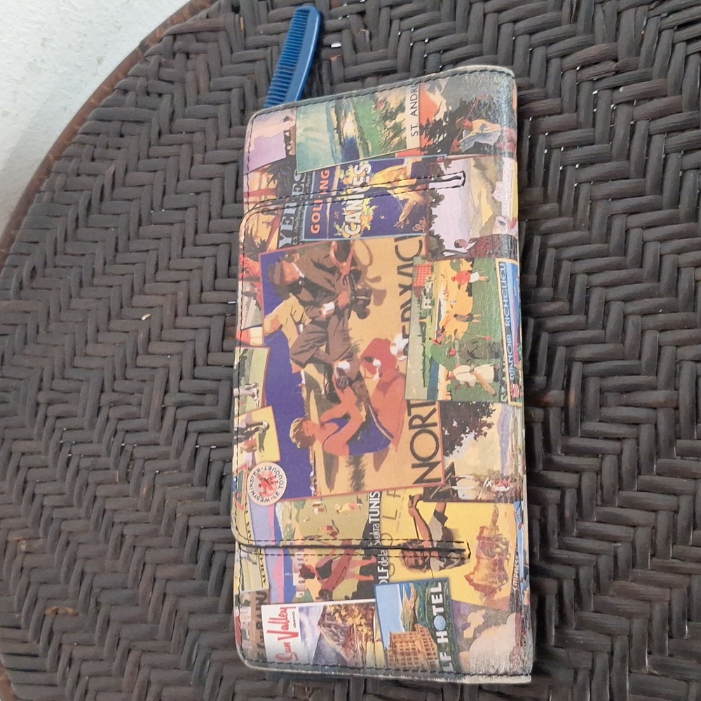 Vintage Jeon Los Angeles Golf Comic Wallet - Picture 2 of 7